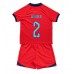 England Kyle Walker #2 Barnkläder Borta matchtröja till baby VM 2022 Kortärmad (+ Korta byxor) Billigt